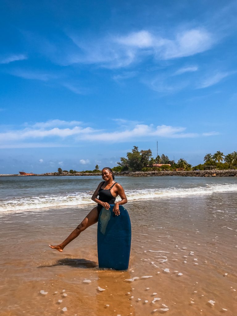 Boogie Boarding in Tarkwa Bay