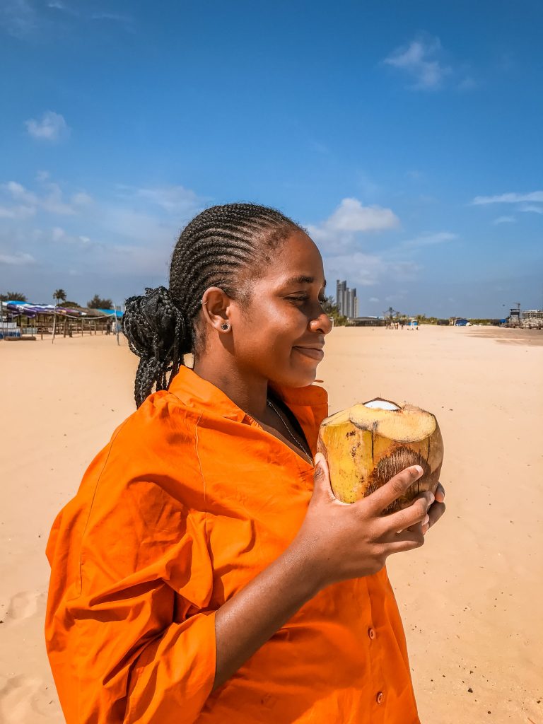 Coconuts from Tarkwa Bay Beach