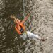 Abseiling in Ghana