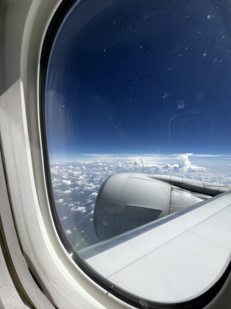 In the sky - Ethiopia to Kenya