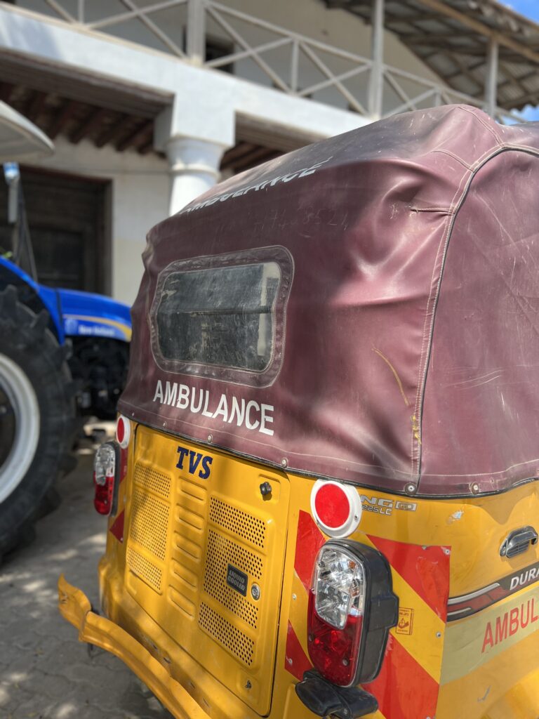 TukTuk transportation in Lamu