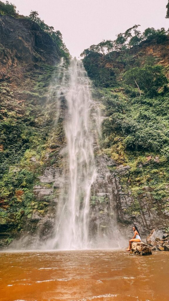 The highest waterfall in west africa - Wli Waterfall, Volta Region