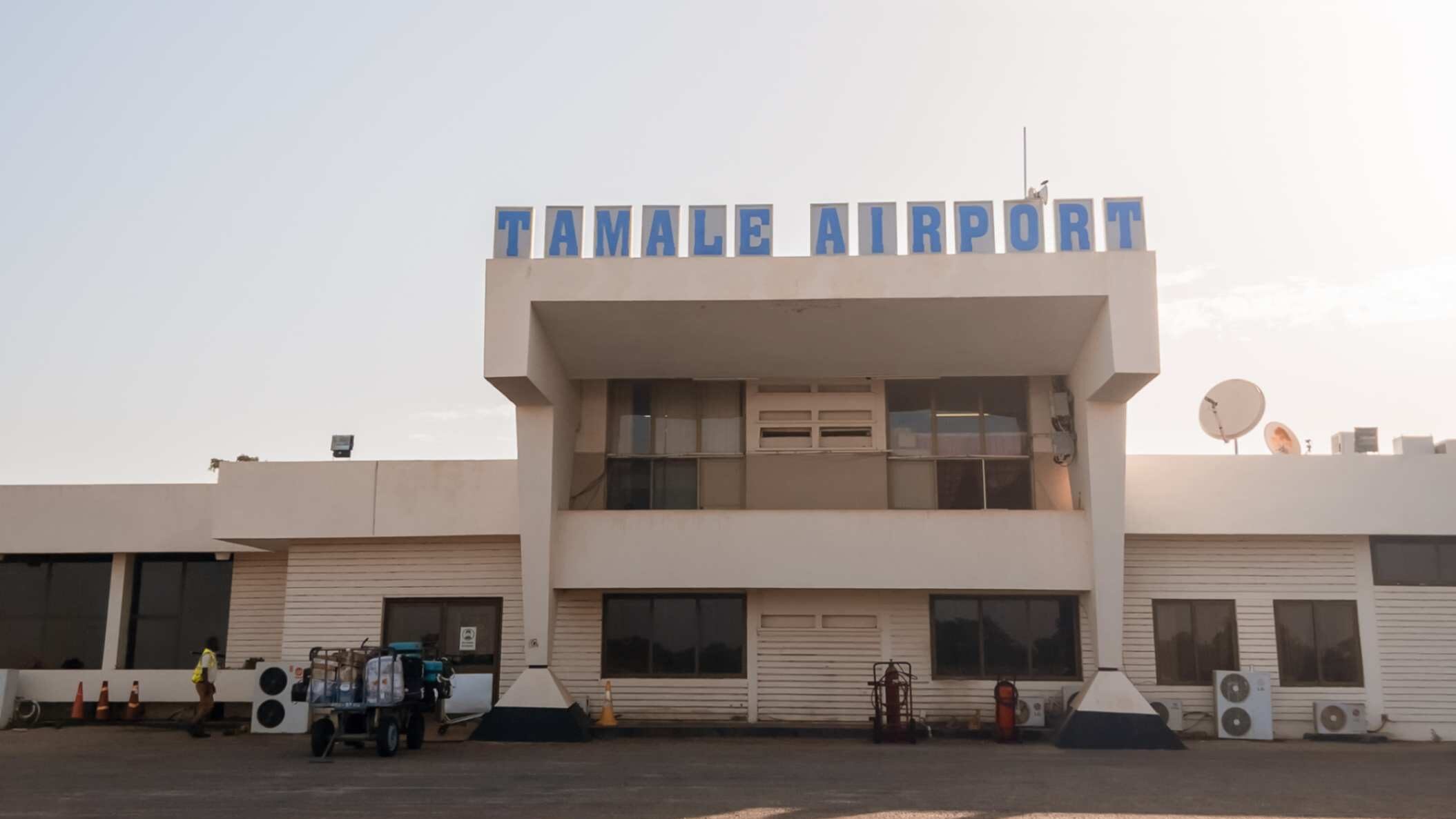 Tamale airport - northern Ghana