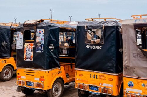 TukTuk's in Tamale - Northern Ghana