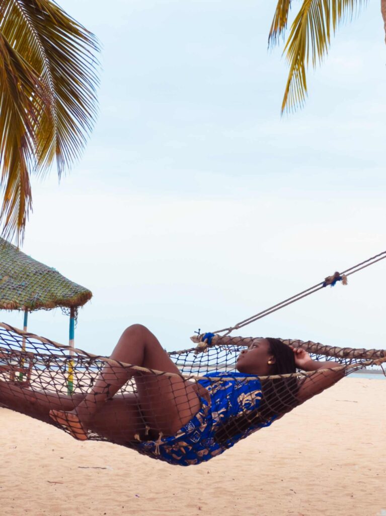 hammock in maranatha beach camp - Ada Ghana