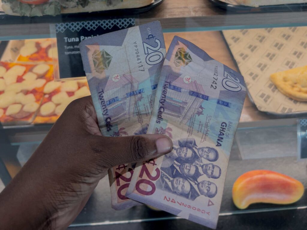 Ghanaian currency - cedis