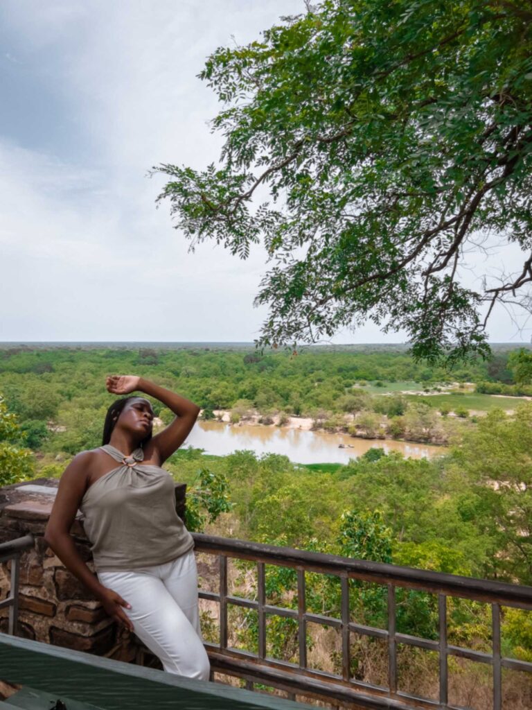 look out point in Mole national park ghana