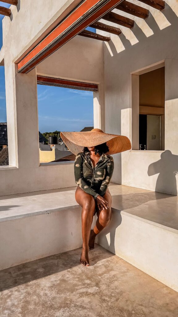 Rooftop in my villa in Lamu, Kenya