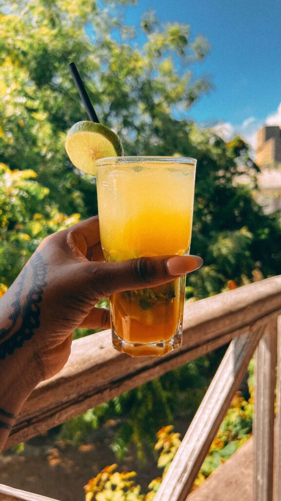 Tequila sunrise at Majlis hotel