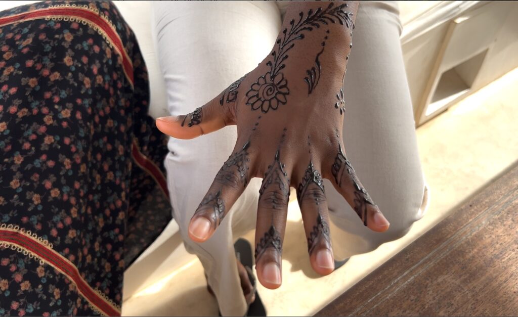 Henna done by zainab - a henna artist in Lamu