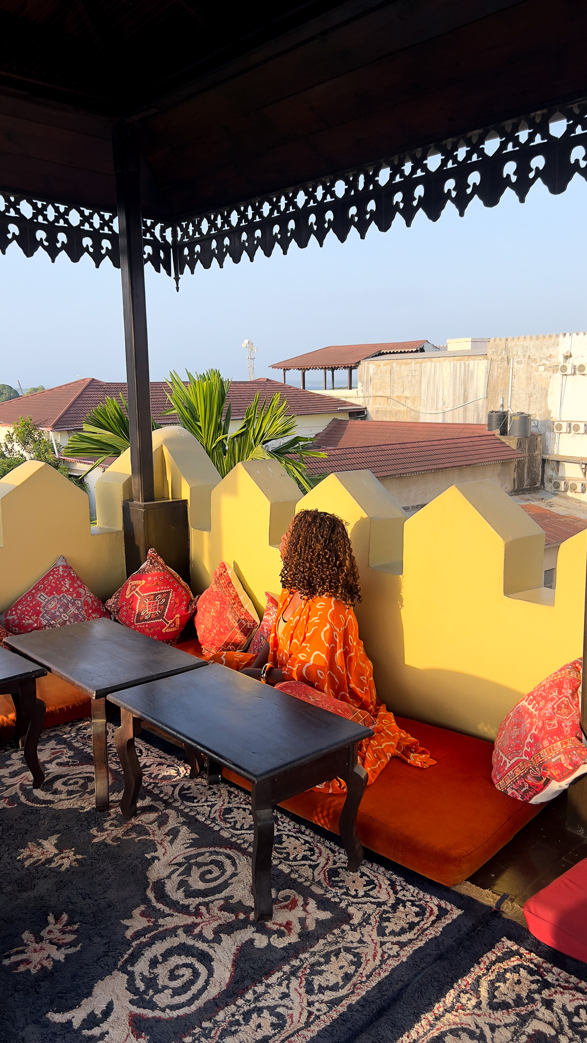 rooftop terrace in kholle house boutique hotel