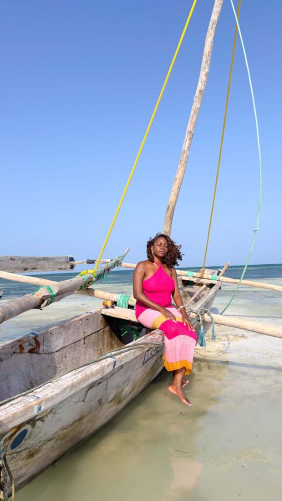 Ngalawa cruise on Jambiani beach