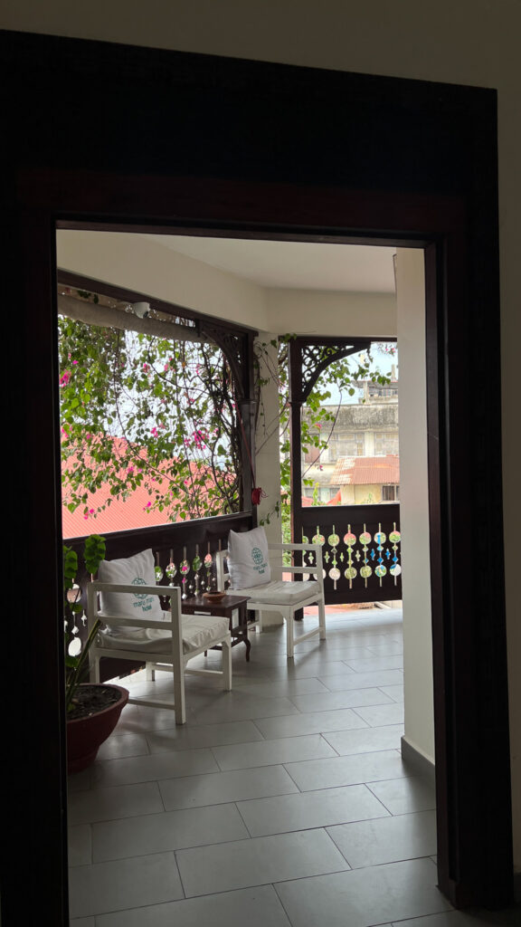 seating areas in stone town hotel