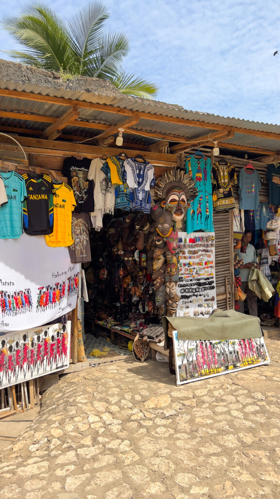 street stalls/ shops in Stone town