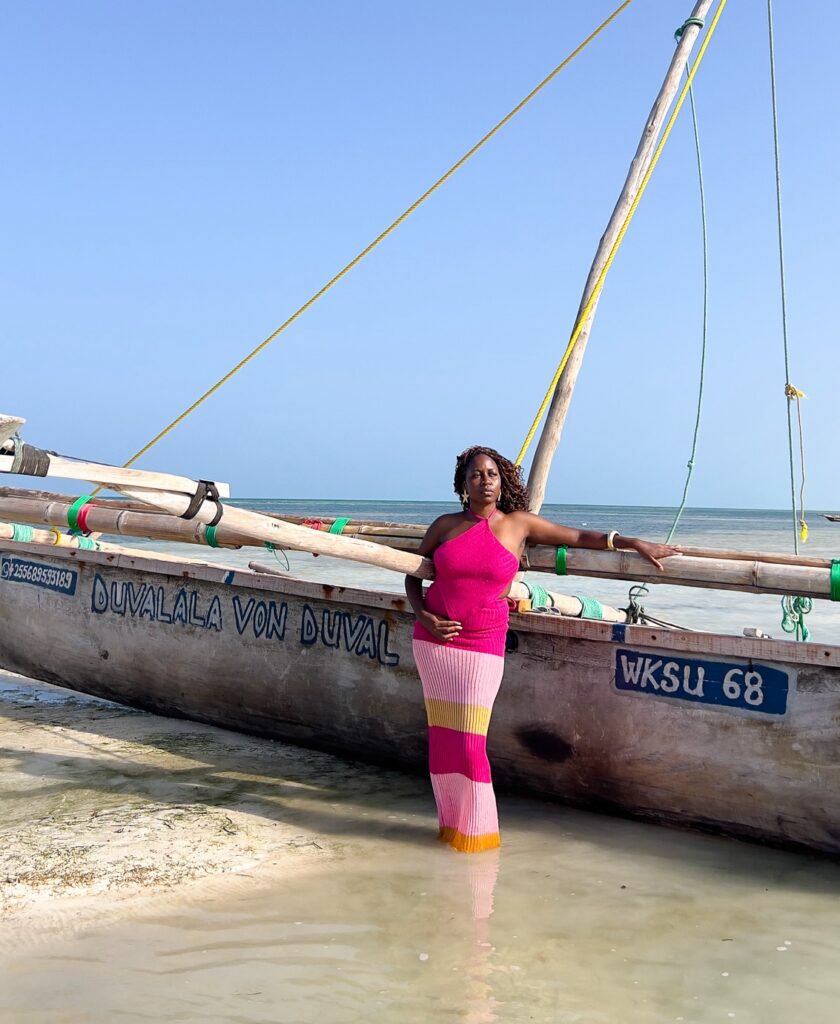 Ngalawa in Jambiani Zanzibar