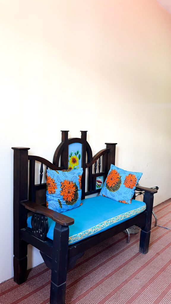 extra seating in Emerald Palm Boutique Hotel Stone town zanzibar
