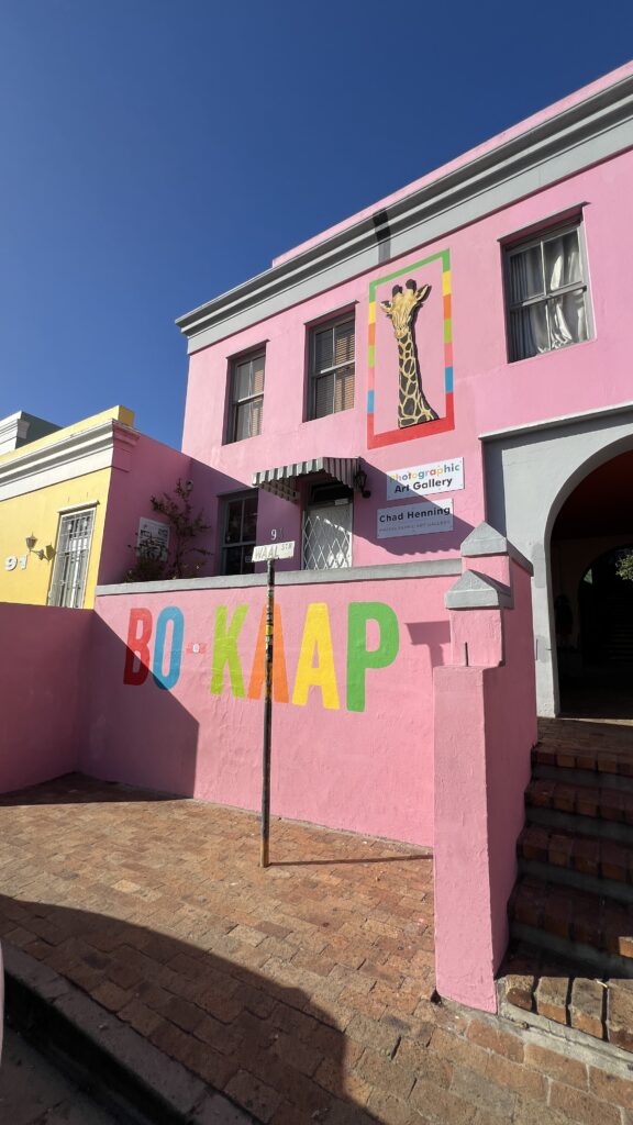 Bucket list things to do in Cape Town - in front of the Iziko Bo-Kaap Museum