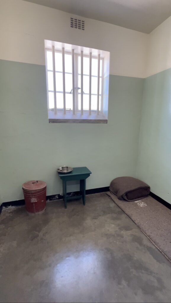 Robben Island to see Nelson Mandela's Cell
